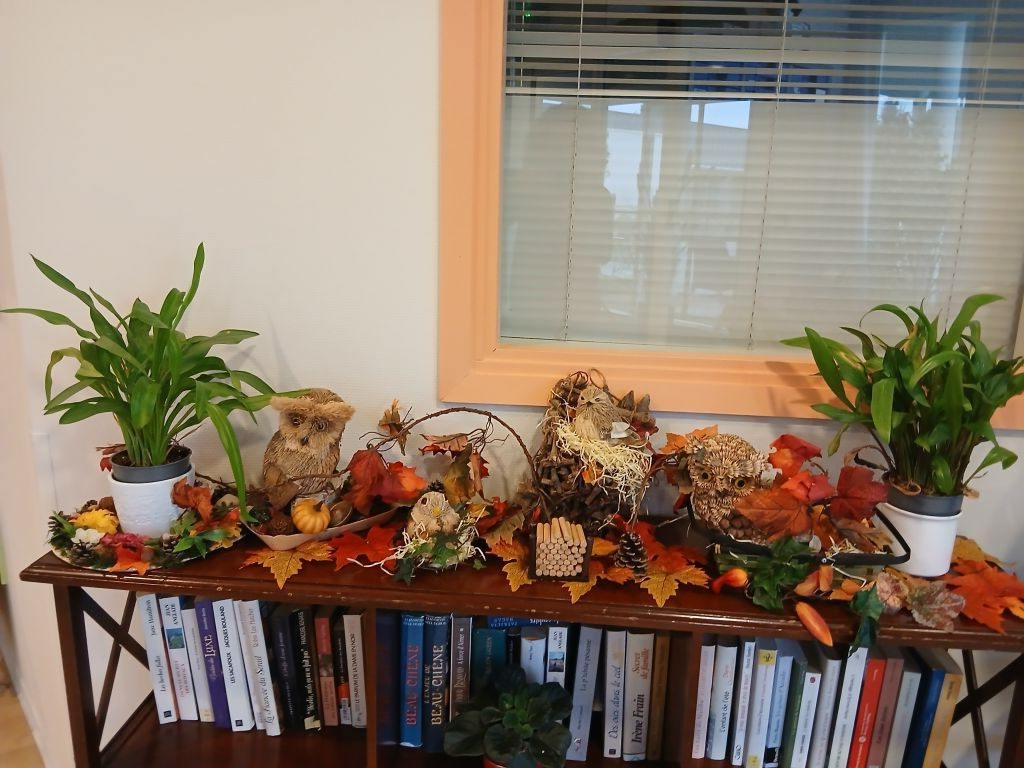 C'est l'automne à l'EHPAD Clairefontaine!