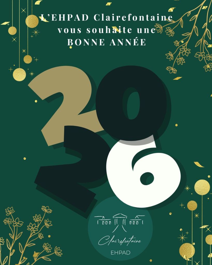 Meilleurs voeux 2026!