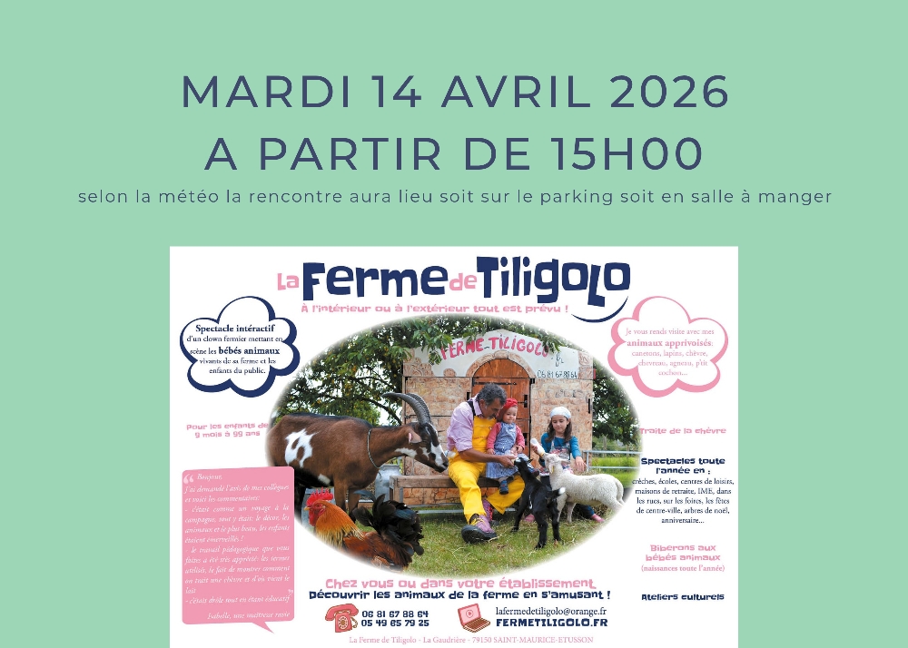 VENUE DE LA FERME TILIGOLO